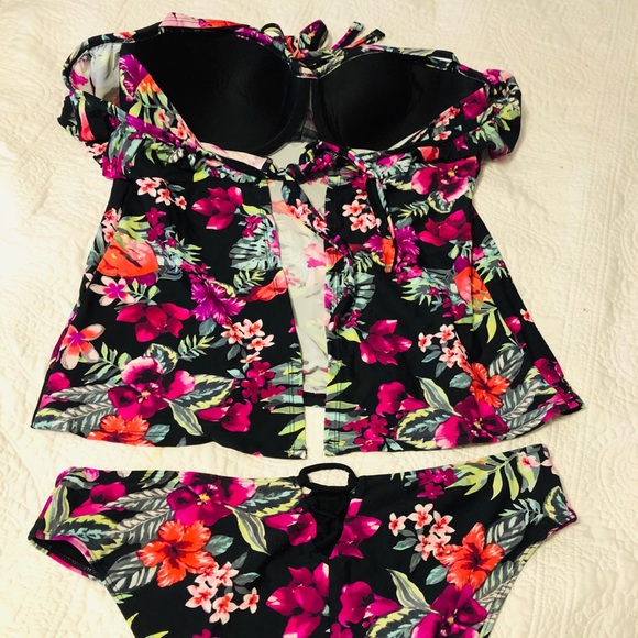 floral tankini - SMART & SEXY SWIM - Picture 2 of 6